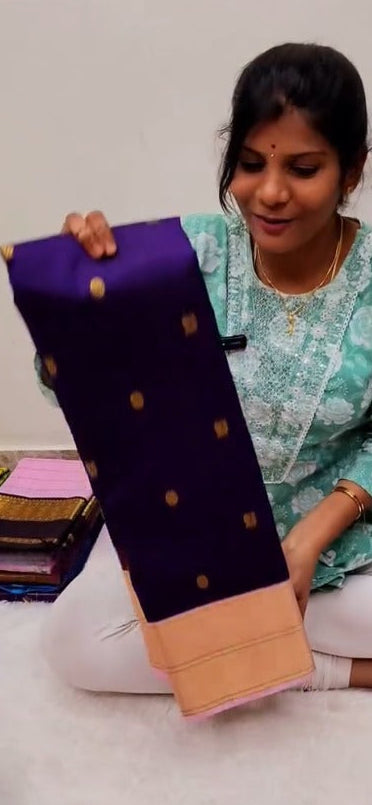 Kanchipuram Candy Silk Saree